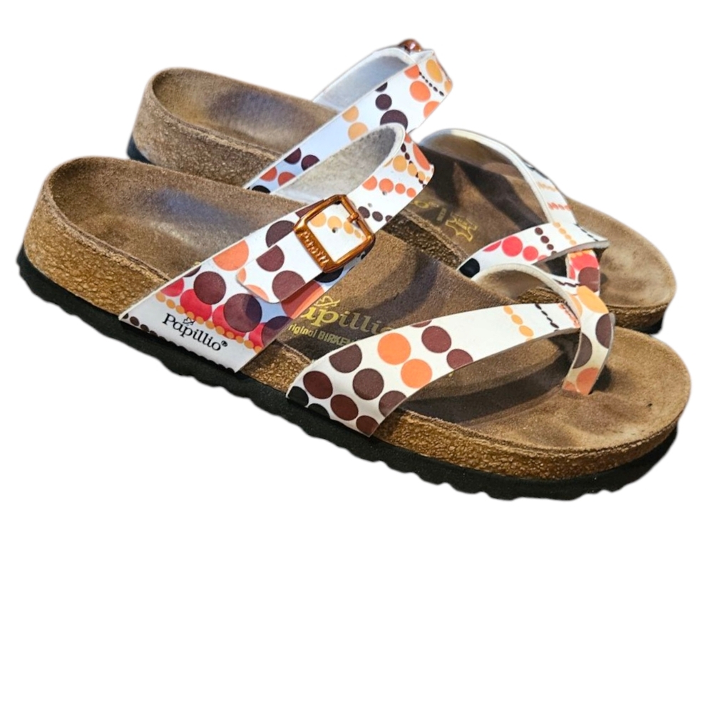 Birkenstock Papillio Sandals - Multicolor Dots 37 Size 6